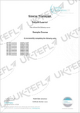 TQUK Accredited Certificate